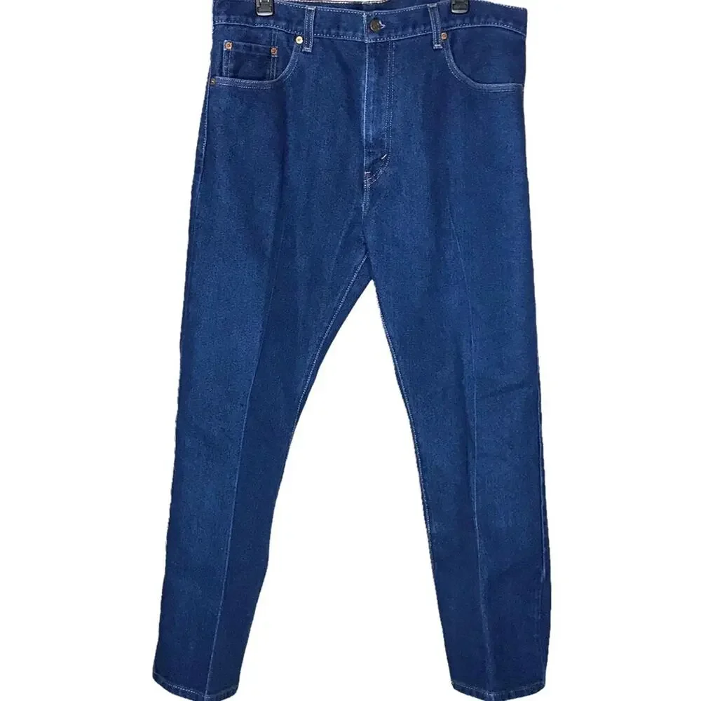 Levi’s 517 38X29 Dark Wash Bootcut Cotton/Polyester Blend Denim Jeans